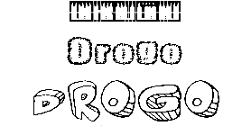 Coloriage Drogo