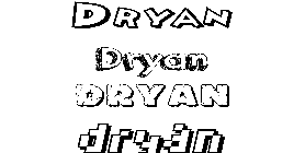 Coloriage Dryan