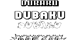 Coloriage Dubaku