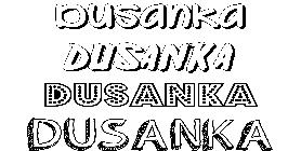Coloriage Dusanka