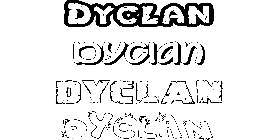 Coloriage Dyclan