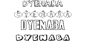 Coloriage Dyenaba