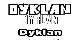 Coloriage Dyklan