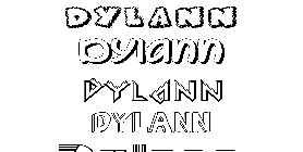 Coloriage Dylann