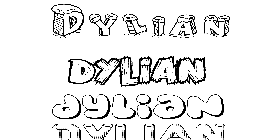 Coloriage Dylian