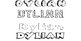 Coloriage Dylian