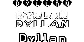 Coloriage Dyllan