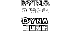 Coloriage Dyna