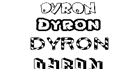 Coloriage Dyron