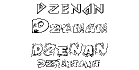 Coloriage Dzenan