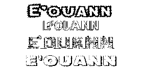 Coloriage E'Ouann