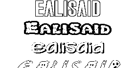 Coloriage Ealisaid