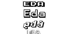 Coloriage Eda