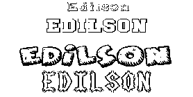 Coloriage Edilson