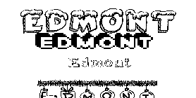 Coloriage Edmont