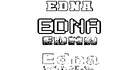 Coloriage Edna 