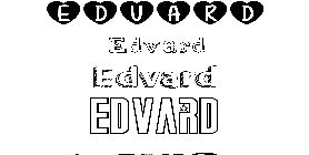 Coloriage Edvard