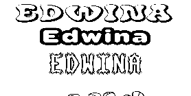 Coloriage Edwina