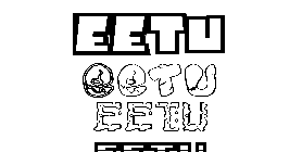 Coloriage Eetu