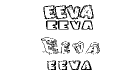 Coloriage Eeva