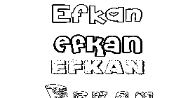 Coloriage Efkan