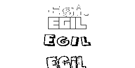 Coloriage Egil
