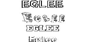 Coloriage Eglee
