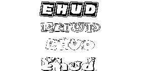 Coloriage Ehud