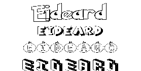 Coloriage Eideard