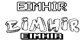 Coloriage Eimhir