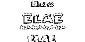 Coloriage Elae