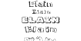 Coloriage Elain