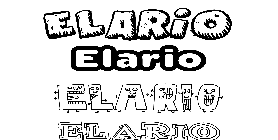 Coloriage Elario