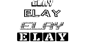 Coloriage Elay