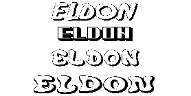 Coloriage Eldon