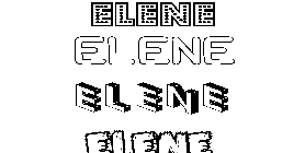 Coloriage Elene