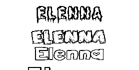 Coloriage Elenna