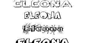 Coloriage Eleona