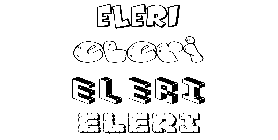 Coloriage Eleri