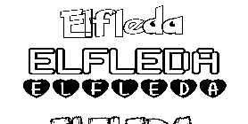 Coloriage Elfleda