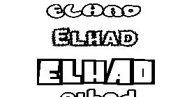 Coloriage Elhad