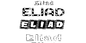 Coloriage Eliad