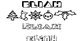 Coloriage Eliah