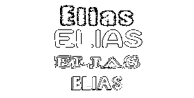 Coloriage Elias