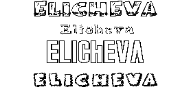 Coloriage Elicheva