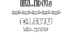 Coloriage Elihu