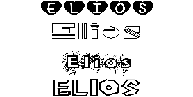 Coloriage Elios