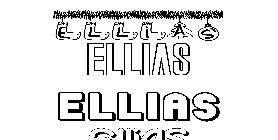 Coloriage Ellias