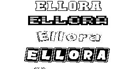 Coloriage Ellora