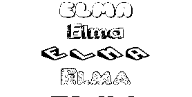 Coloriage Elma